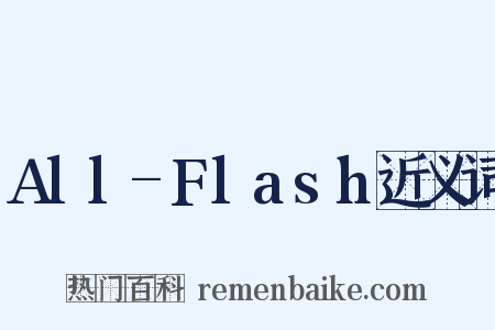 All-Flash近义词是什么意思的图片